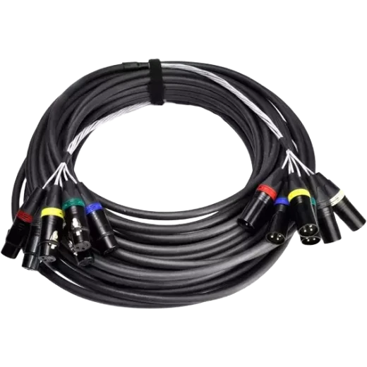  3-Pol XLR 6-fach Loom
