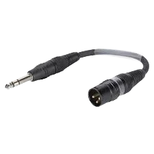  6,3mm TRS auf 3-Pol XLR M