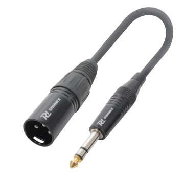  6,3mm TS auf 3-Pol XLR F