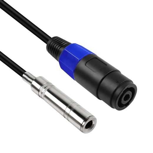  6,3mm TS F auf SpeakON