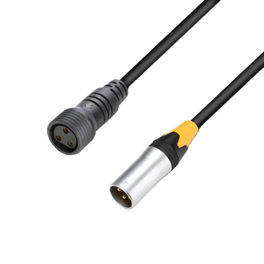 Cameo P EX XLR M auf 3-Pol IP65 F